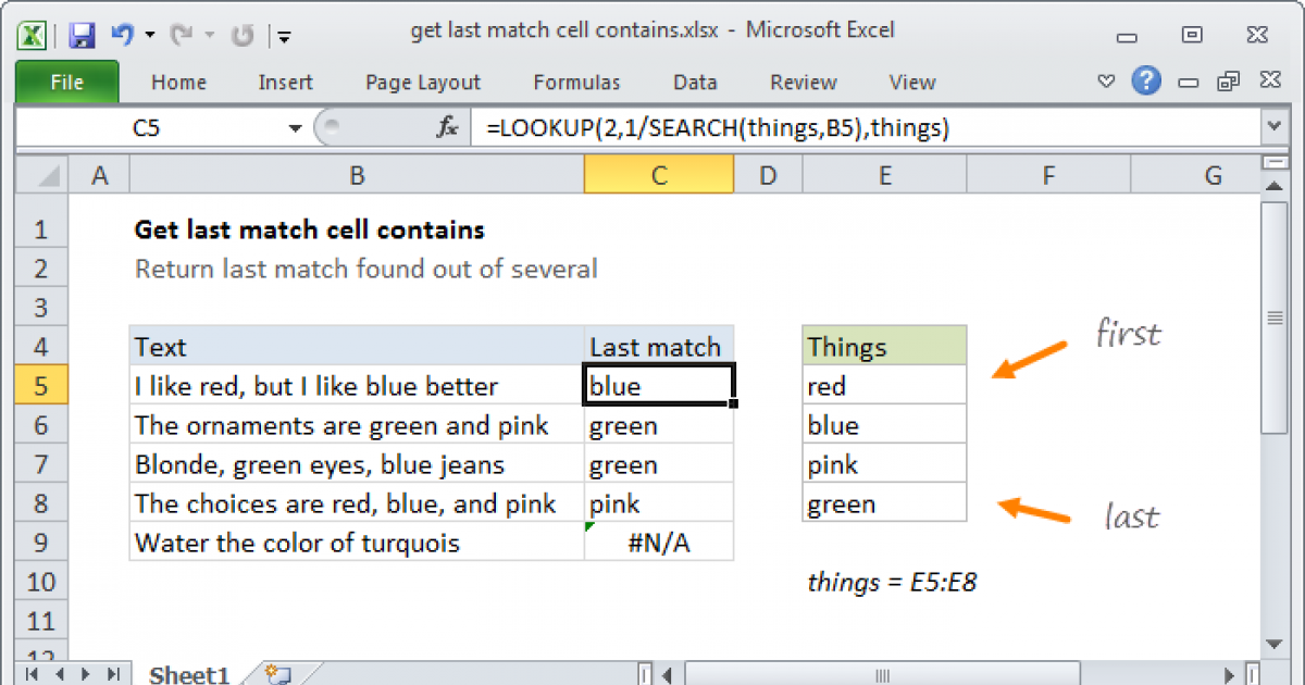 get-last-match-cell-contains-excel-formula-exceljet